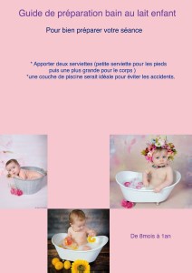 guide bain au lait enfant